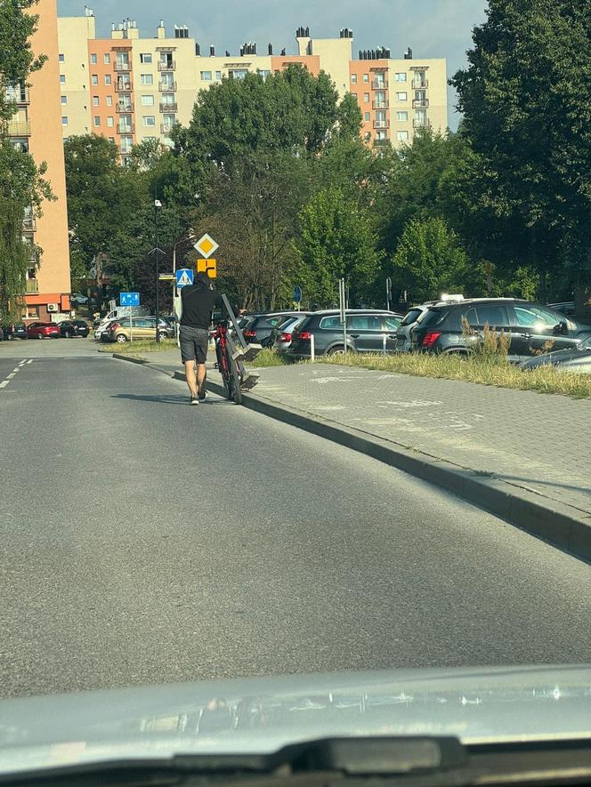 Złodziej roweru Katowice