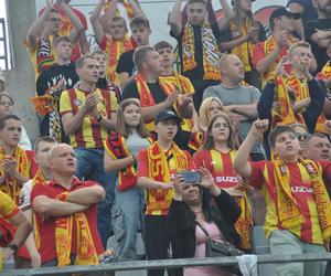 Korona Kielce - Ruch Chorzów. Zdjęcia kibiców na Suzuki Arenie