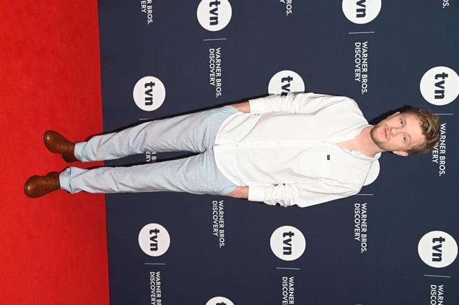 Jakub Józefowicz podczas jesiennej ramówki telewizji TVN