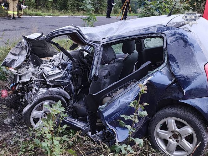Tragiczny wypadek w Mikołowie. Zginął kierowca