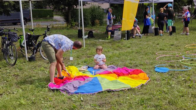 Piknik rowerowy w Złocieńcu