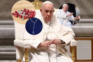 Różańce po papieżu Franciszku na sprzedaż. Handlarze zwęszyli nie lada okazję