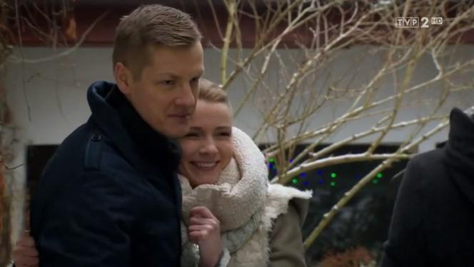 M jak miłość odc. 1219. Piotrek Zduński (Marcin Mroczek), Olga Górecka (Katarzyna Grabowska)