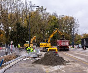 Budowa tramwaju do Wilanowa na kilka tygodni przed otwarciem