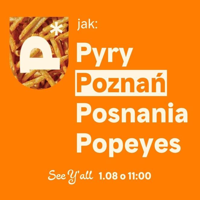 Otwarcie Popeyes Poznań