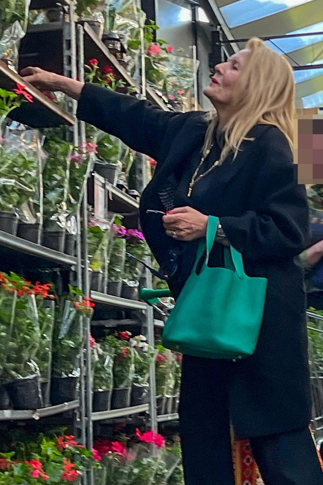 Grażyna Szapołowska sadzi się na wiosnę