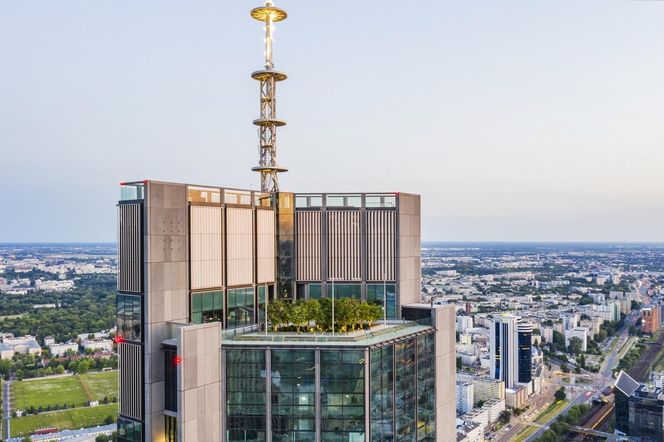 Nowy taras widokowy na szczycie Varso Tower