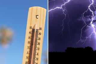 Żar z nieba i burze z piorunami.  Alerty IMGW i RCB w znacznej części kraju