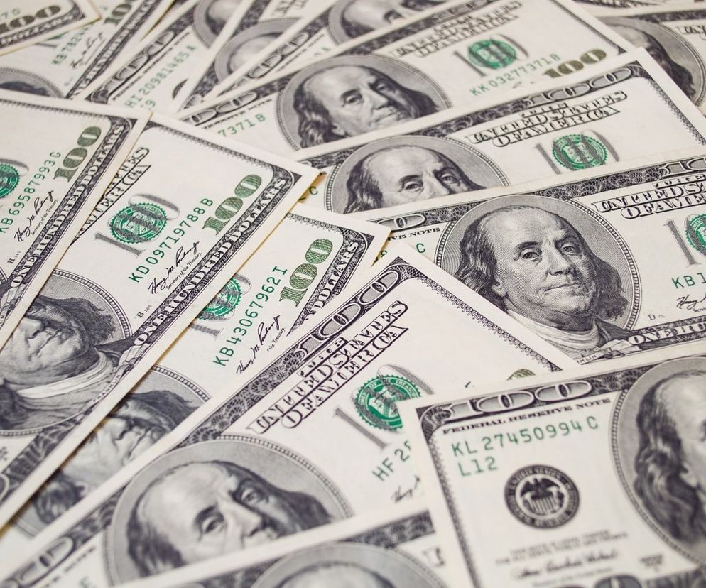 pieniadze dolar usa banknoty