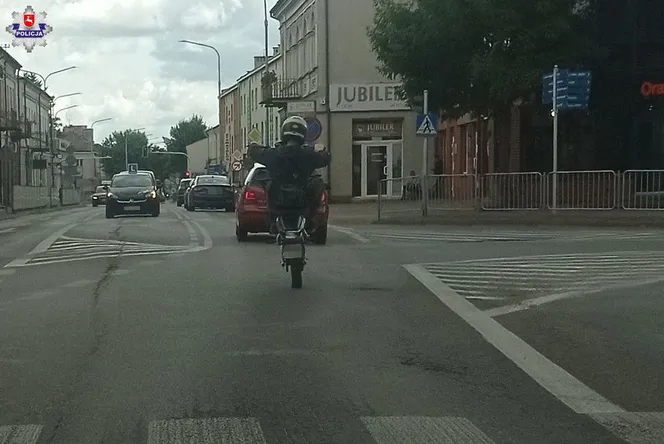 Łuków. 18-latek szalał na motocyklu. Wszystko się nagrało. Nie potrafił tego wytłumaczyć [WIDEO]