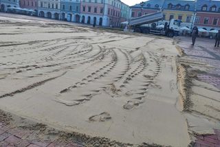 Budowa lodowiska w Zamościu