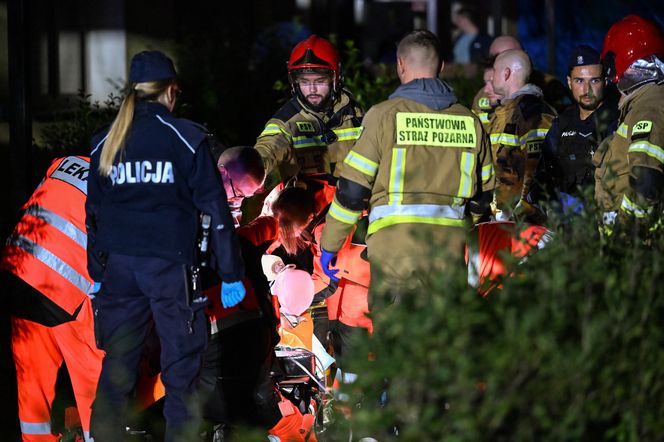 Potężny pożar w Koszalinie