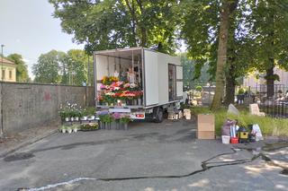 Pożar Kwiaciarni Pasja w Zabrzu