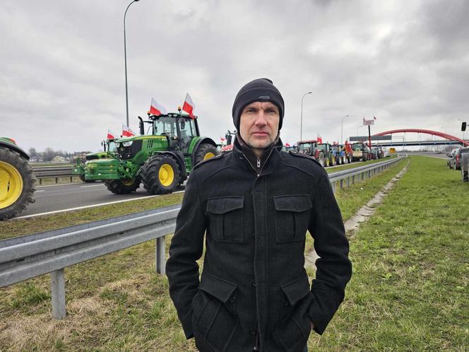 Protest rolników na Podkarpaciu