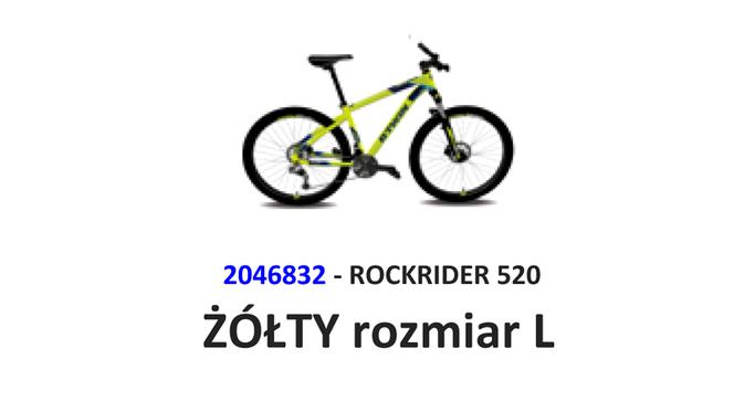 Rockrider 520 żółty