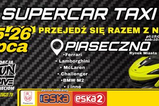 Supercar Taxi w Piasecznie. Lamborghini, Ferrari, McLaren i inne egzotyki