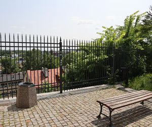 Taras widokowy na placu im. Jerzego Giedroycia w Lublinie