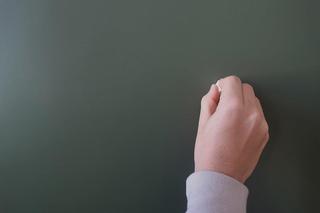 Plastelina zamiast kredy