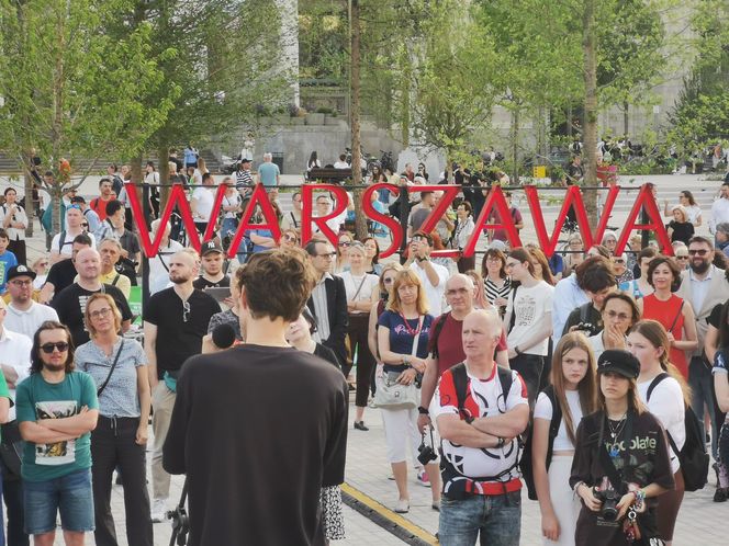 Uroczyste otwarcie placu Centralnego w Warszawie (4.06.2025)