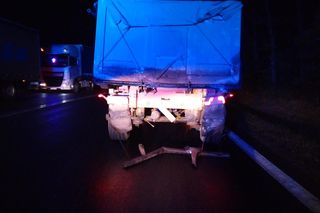 Wypadek śmiertelny na DK74 w Ćmińsku