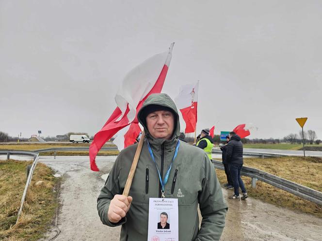 Protest rolników z Podkarpacia w Przeworsku