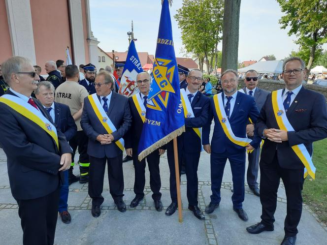 Wśród pielgrzymów można było spotkać członków różnych wspólnot, działających w diecezji, m.in. Rycerzy Kolumba