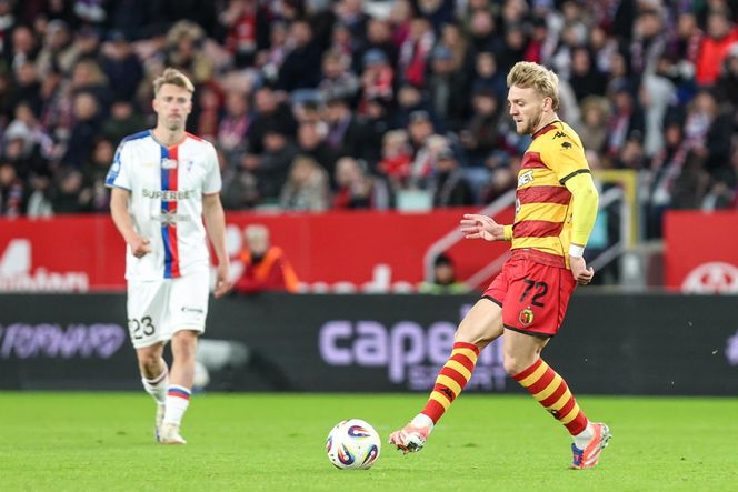 Górnik Zabrze - Jagiellonia Białystok, zdjęcia kibiców i zawodników z meczu 13. kolejki PKO BP Ekstraklasy