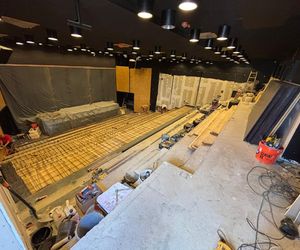 Remont sali im. Danuty Szaflarskiej w MCK Sokół