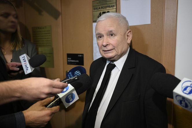 Kaczyński spotkał się z Brejzą przed sądem