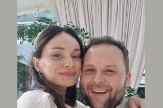 	Barwy szczęścia na planie. Natalia (Maria Dejmek), Klemens (Sebastian Perdek)