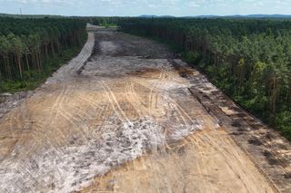 Budowa S74 Kielce - Mniów. Lipiec 2025