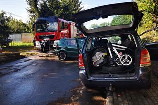 Wypadek w Przeworsku. Troje dzieci trafiło do szpitala [ZDJĘCIA]