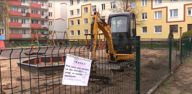 Niebezpieczny plac zabaw w Bydgoszczy jest remontowany! Pomogła interwencja reportera naszej telewizji [WIDEO NOWA TV 24 GODZINY]