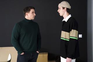 Barwy szczęścia, odcinek 2817: Tomasz Kępski (Jakub Sokołowski), Wiktor (Grzegorz Kestranek)	