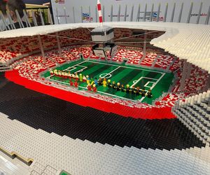 Stadion PGE Narodowy z klocków LEGO