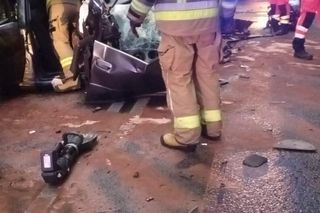 Wypadek na trasie Złocieniec - Siemczyno