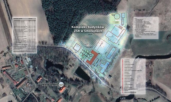 Kompleks obiektów Zespołu Szkół Rolniczych w Smolajnach. Budowa wreszcie rusza