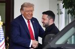 Trump i Zełeński w Białym Domu