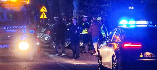 Wypadek we Wręczycy Wielkiej