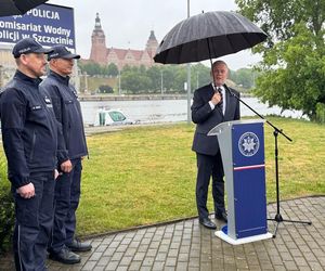 Otwarcie komisariatu wodnego na wyspie Bielawa