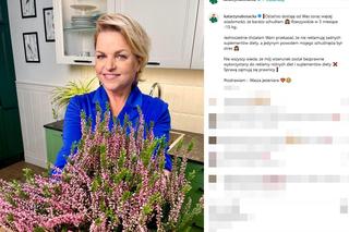 Katarzyna Bosacka - mąż zabrał jej 15 kg