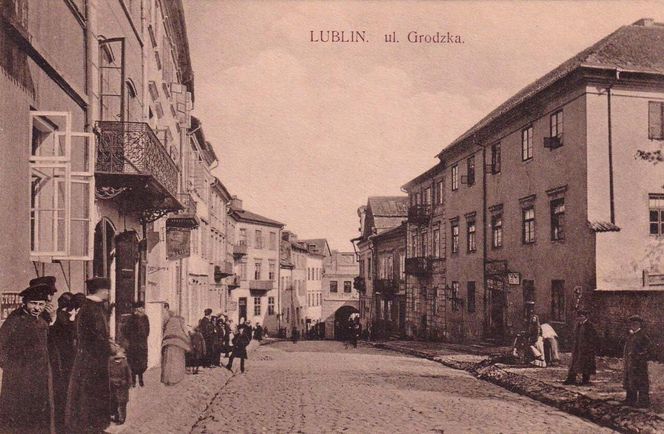 Archiwalne zdjęcia ul. Grodzkiej w Lublinie