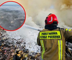 Ogromny pożar w Tychach. Służby apelują o zamykanie okien