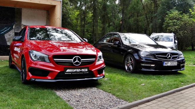 wystawa Mercedesów AMG w warszawskiej Stacji Mercedes