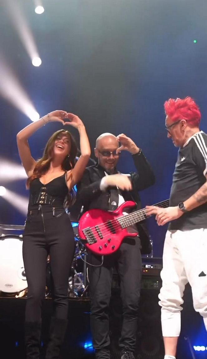 Roxie Węgiel grała w kosza na słynnej arenie