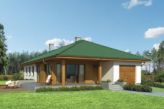 Domy z wjazdem od południa