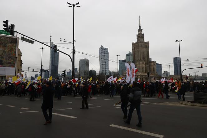 Narodowy Marsz Papieski w Warszawie