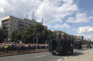 Defilada Wierni Polsce w Katowicach i obchody  Swięta Wojska Polskiego