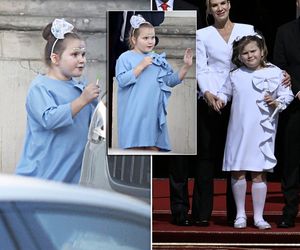 Kasia Nawrocka w niebieskiej sukience jak mama! Jeden szczegół zwraca uwagę