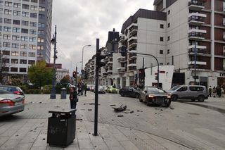 Szaleńczy pościg na Piotrkowskiej